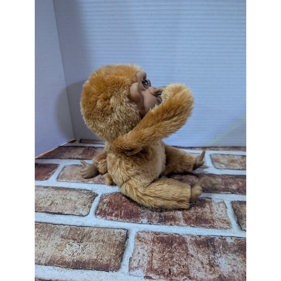 Russ Rutherford III 11" Sucks Thumb & Toes Picks Nose Plush Gorilla Vintage - Picture 3 of 9